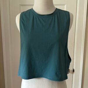 Lulu lemon teal workout top